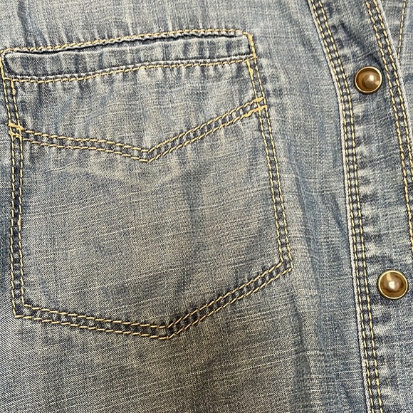 Treasure & Bond Denim Jean Shirt - Picture 2 of 7